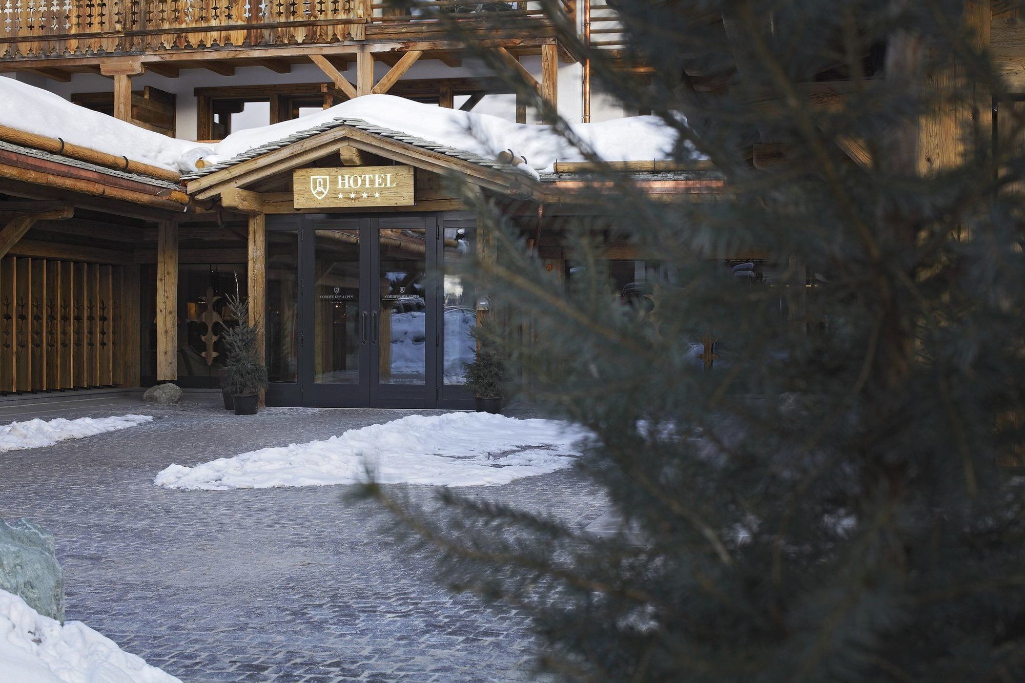 Hotel La Cordee Des Alpes Sup Verbier Exterior foto